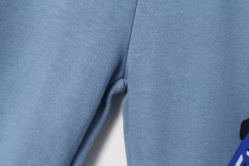 Boy's Blue Pants in Print
